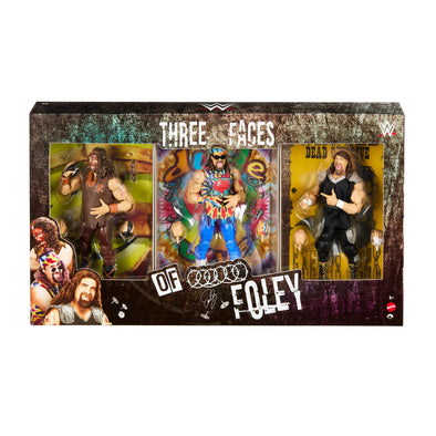 WWE Elite Exclusive Series - Three Faces of Foley 3-Pack