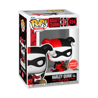 Harley Quinn 30th Anniversary - Harley Quinn with Cards Exclusive Pop! Vinyl Figure