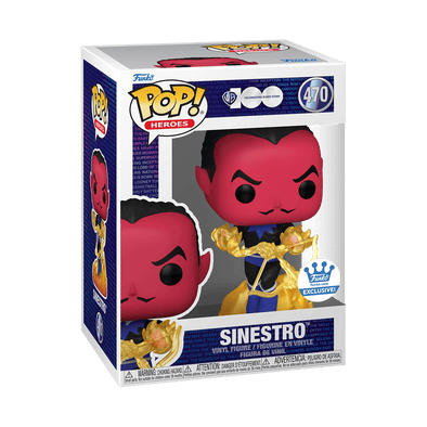 WB 100th Anniversary - DC Sinestro Exclusive POP! Vinyl Figure