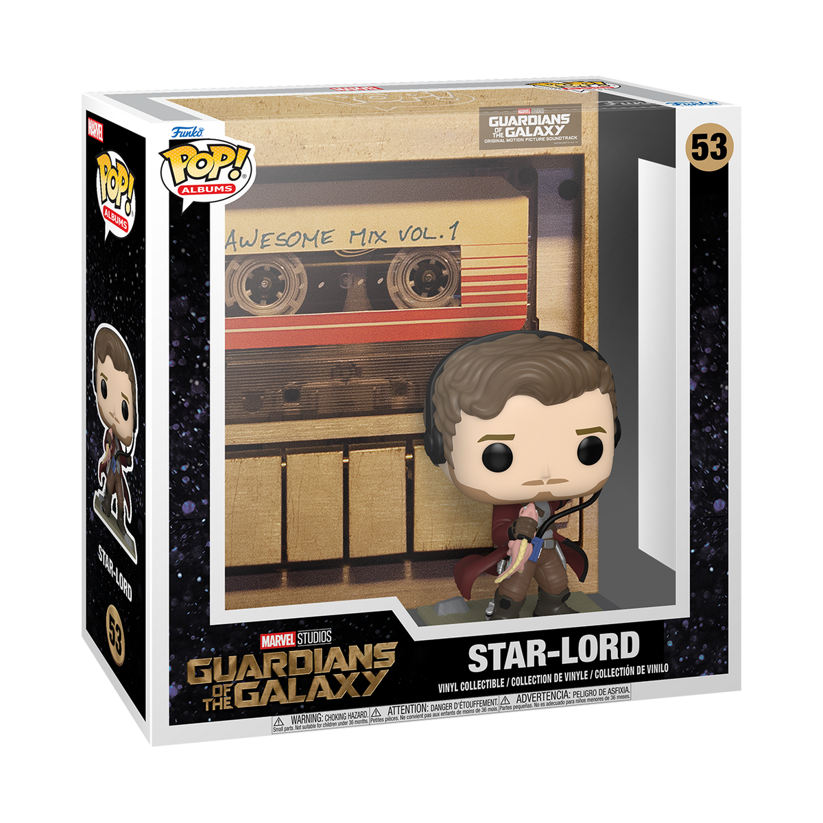 POP Albums Guardians of the Galaxy Star-Lord Awesome Mix Vol