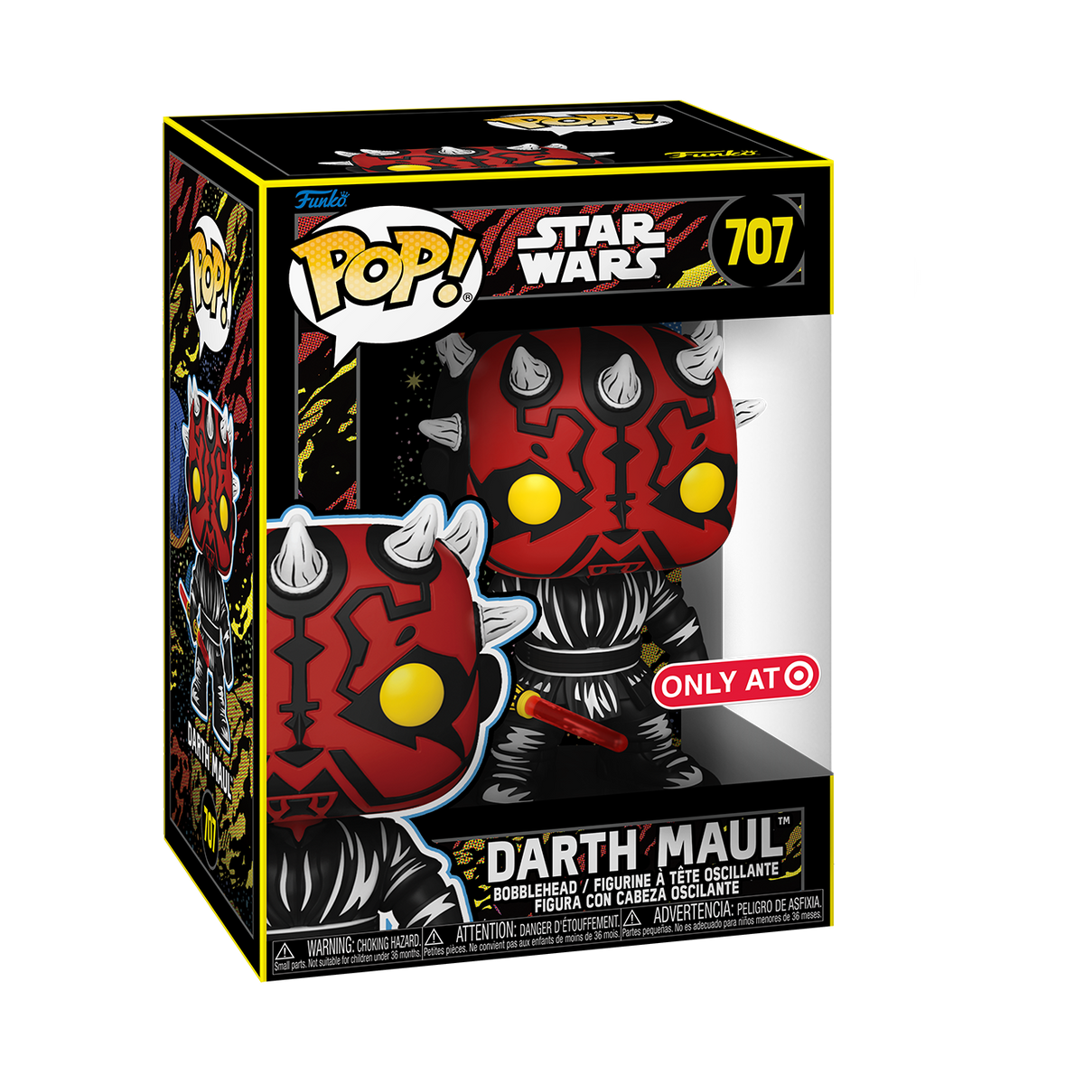 Star Wars: Retro Series - Darth Maul Exclusive Pop! Vinyl Figure