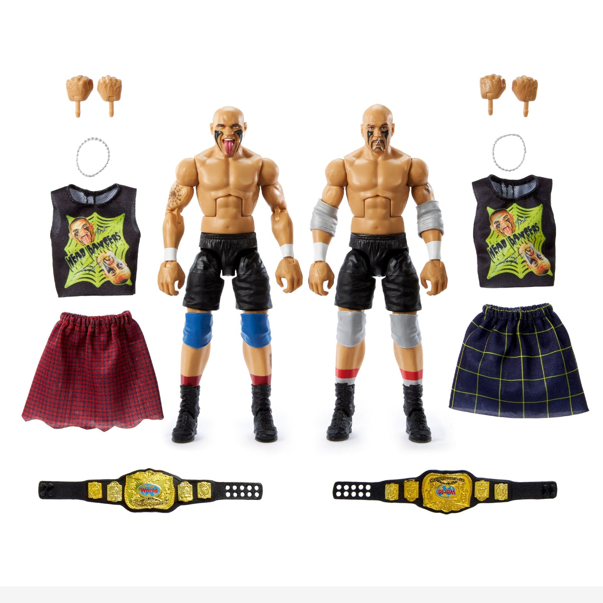 WWE Elite Creations Exclusive Series - The Headbangers (Mosh