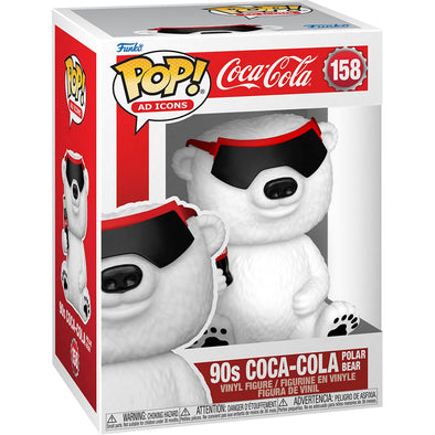 POP Ad Icons - 90's Coca-Cola Polar Bear Pop! Vinyl Figure