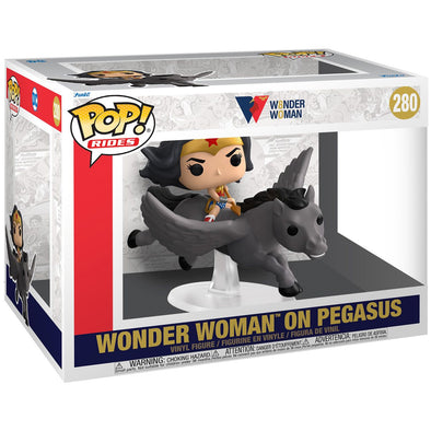 Wonder Woman 80th Anniversary - Wonder Woman on Pegasus Pop! Ride Vinyl Figure