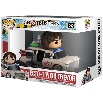 Ghostbusters: Afterlife - Ecto-1 with Trevor Pop! Ride Vinyl Figure