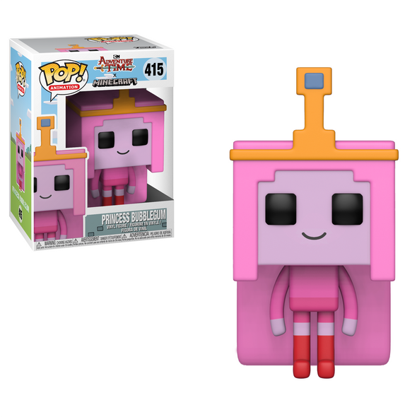 Adventure Time Minecraft - Bubblegum Princess POP! Vinyl Figure