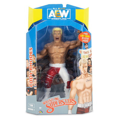 AEW Unmatched Series 1 - Cody Rhodes (LJN Style) Exclusive Variant