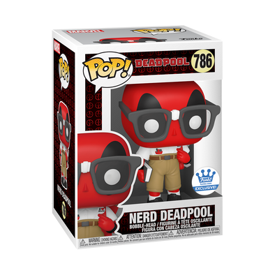 Deadpool 30th Anniversary - Nerd Deadpool Exclusive Pop! Vinyl Figure