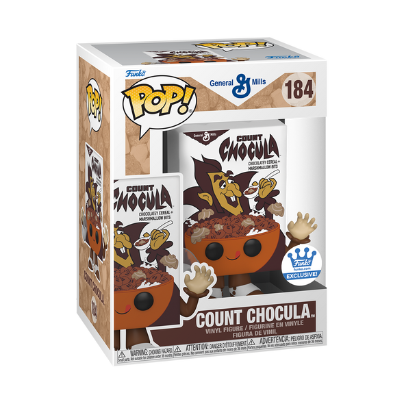 POP Foodies - General Mills Count Chocula Cereal Box Exclusive Pop! Vinyl Figure