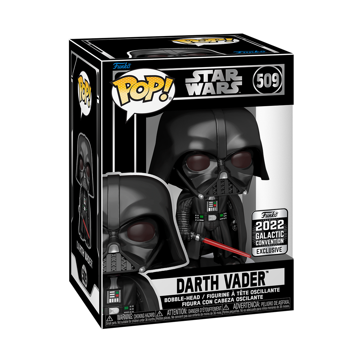 Galactic Convention 2022 - Star Wars Darth Vader Exclusive POP