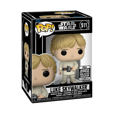 Galactic Convention 2022 - Star Wars Luke Skywalker Exclusive POP Vinyl Figure