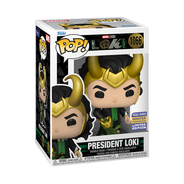 CCXP 2022 - Loki Series President Loki with Alligator Loki Exclusive Pop! Vinyl Figure