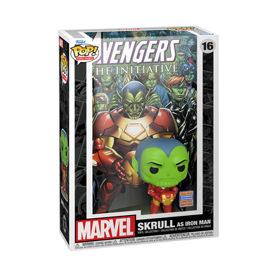 WonderCon 2023 - POP Comic Covers Skrull as Iron Man Exclusive POP! Vinyl Figure