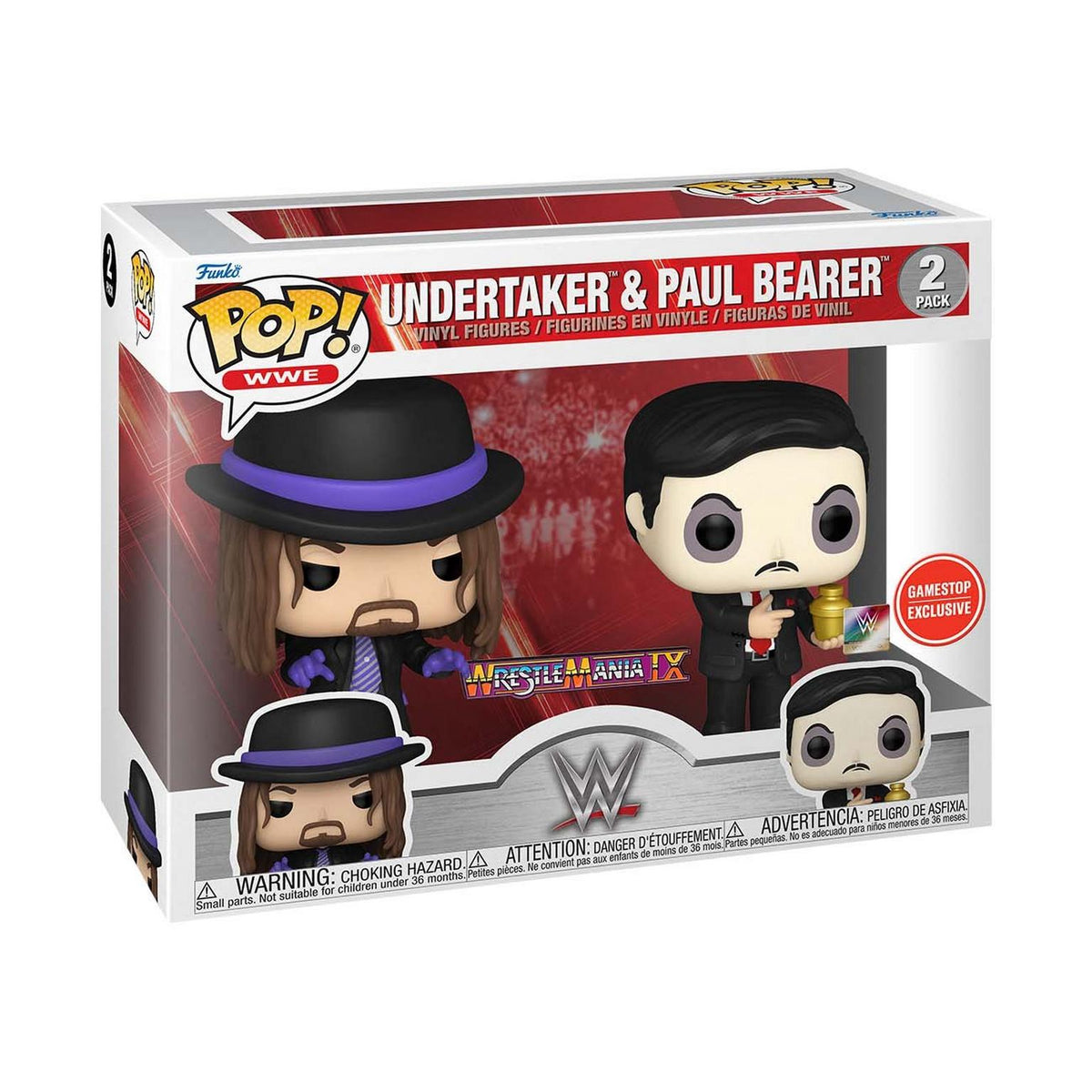 WWE POP funko『アンダーテイカー＆ローマン・レインズ』２体セット Funko-POP-and-Pin-WWE-