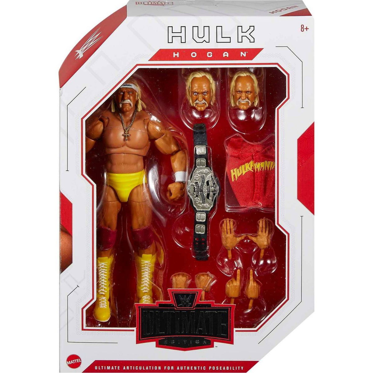 WWE Elite Ultimate Hulk Hogan ホーク・ホーガン WWE Ultimate Edition Series 13 - Hulk Hogan – B&K Collectables