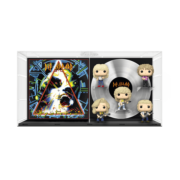 POP Albums - Def Leppard Hysteria Exclusive Deluxe POP! Vinyl Album
