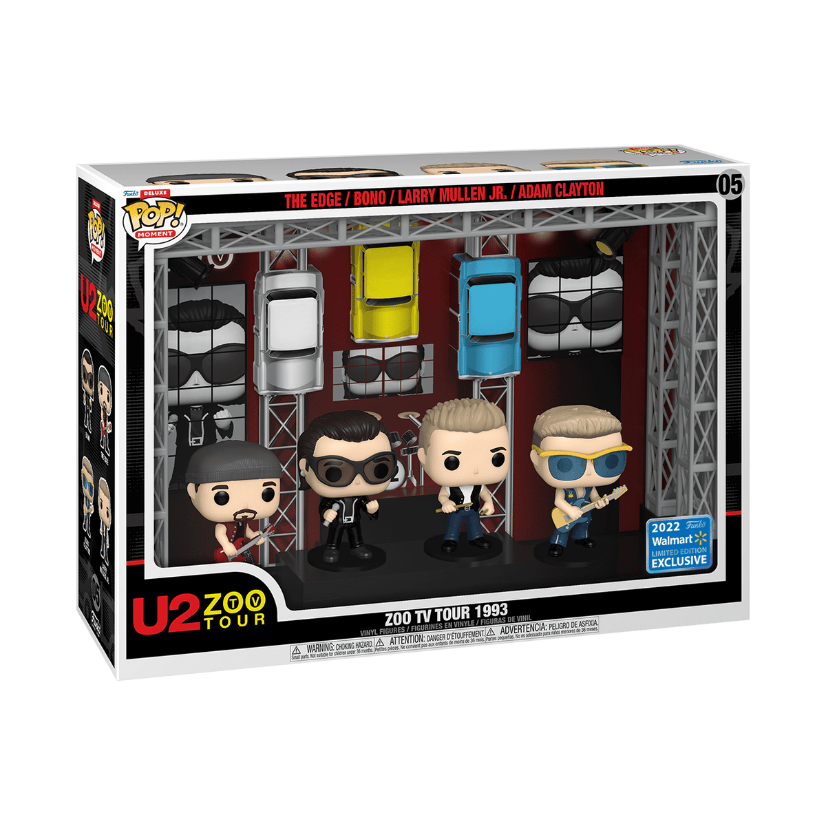 POP Moment - U2's Zoo TV Tour (1993) Exclusive Deluxe POP! Vinyl