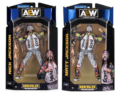 AEW Unrivaled Exclusive (Blue) Series - Nick and Matt Jackson 2-Pack