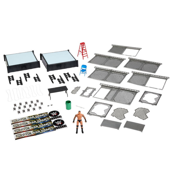 WWE Survivor War Games Playset (/w Randy Orton)