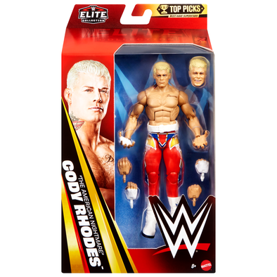 WWE Top Picks 2026 Elite Series Wave 1 - "American Nightmare" Cody Rhodes
