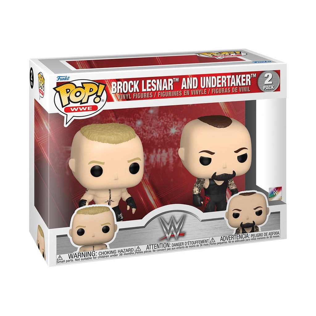 WWE POP funko『アンダーテイカー＆ローマン・レインズ』２体セット WWE - Brock Lesnar and Undertaker (WrestleMania XXX) Pop! Vinyl