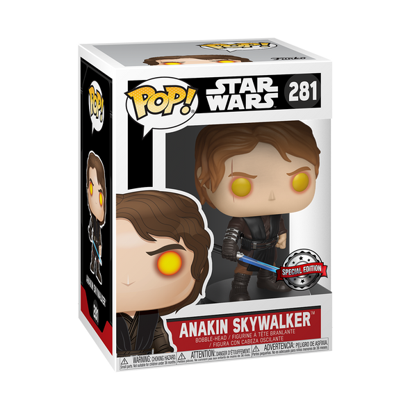 Star Wars - Anakin Skywalker (Dark Side) Exclusive Pop Vinyl Bobble Head