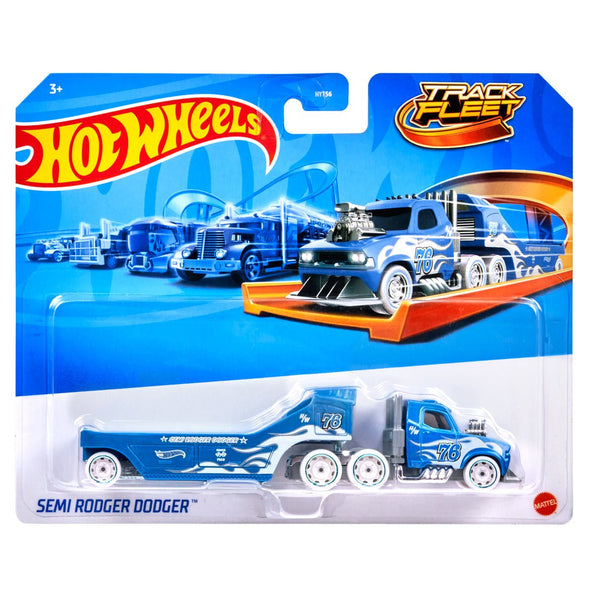 Hot Wheels - Track Fleet 1:64 Scale Die-Cast Metal Vehicles