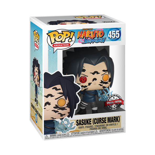 Naruto - Sasuke (Curse Marks) Exclusive POP! Vinyl Figure