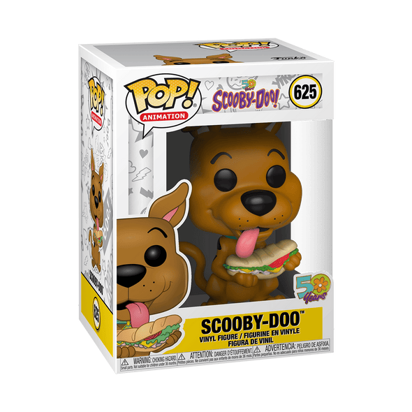 Scooby-Doo 50th Anniversary - Scooby Doo (/w Sandwich) POP! Vinyl Figure