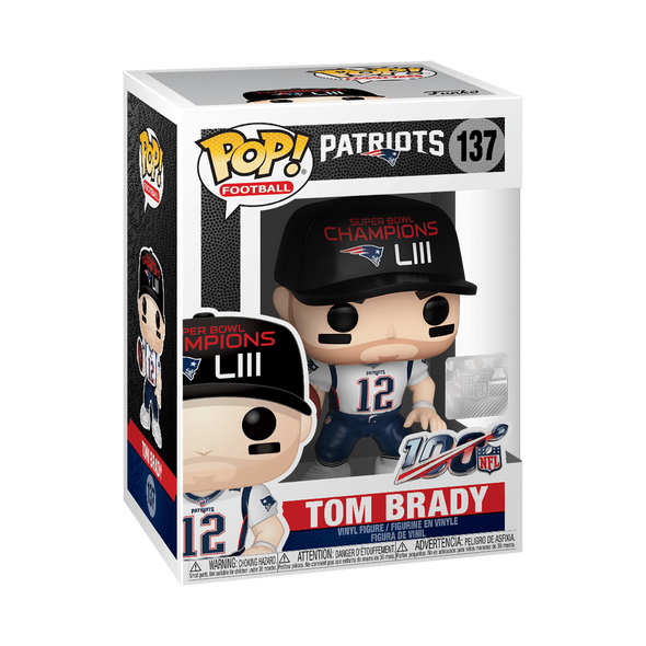 NFL - Patriots Tom Brady (Super Bowl Champions LIII) Pop! Vinyl Figure