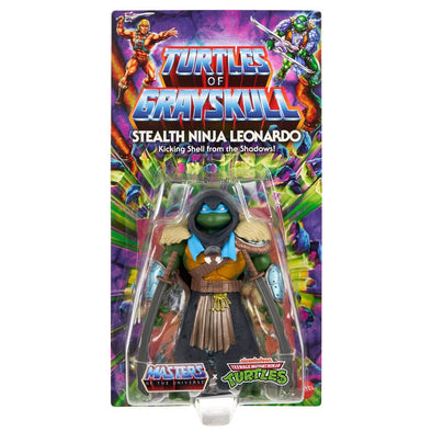 MOTU Origins Turtles of Grayskull Series 4 - Stealth Ninja Leonardo