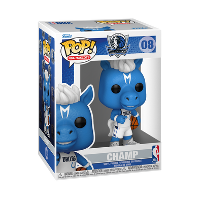 NBA Mascots - Dallas Mavericks Champ the Horse Pop! Vinyl Figure