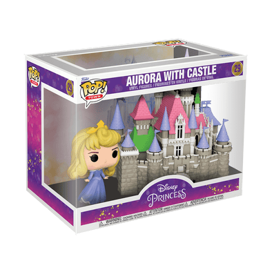 POP Town - Disney Princess Aurora and Castle Pop! Vinyl