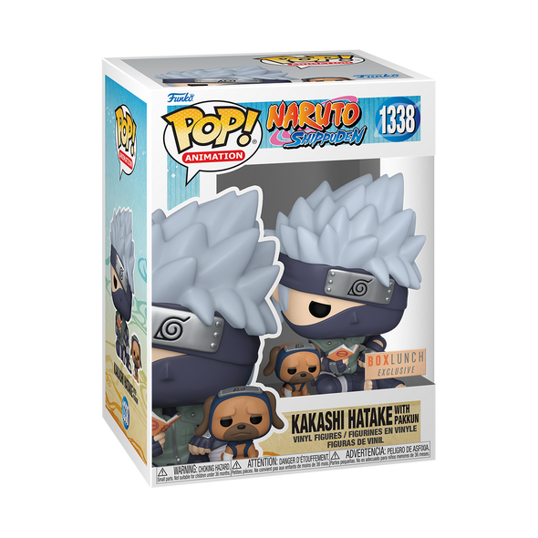 Naruto: Shippuden - Kakashi Hatake (with Pakkun) Exclusive POP! Vinyl Figure