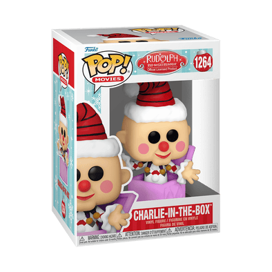 Rudolph The Red Nosed Reindeer - Charlie In The Box Pop! Vinyl Figure