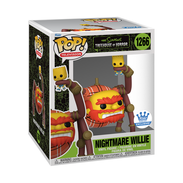 The Simpsons - Treehouse of Horrors Nightmare Willie Exclusive 6-inch Pop! Vinyl Figure
