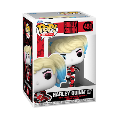 Harley Quinn 30th Anniversary - Harley Quinn (with Bat) Pop! Vinyl Figure