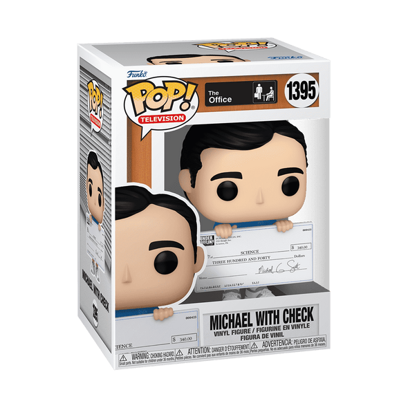 The Office - Michael with Check Pop! Vinyl Figure