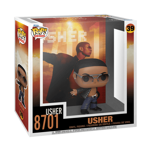 POP Albums - Usher "8701" Album POP! Vinyl Figure