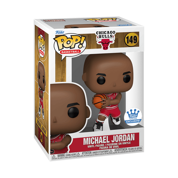 NBA Legends - Bulls (1995 Playoffs) Michael Jordan (Red #45 Jersey) Exclusive Pop! Vinyl Figure