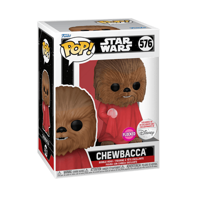 Star Wars - Flocked Chewbacca (Life Day) Exclusive Pop Vinyl Bobble Head