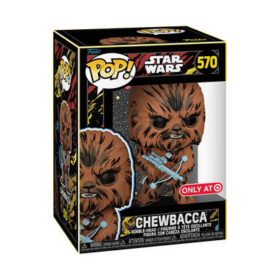 Star Wars: Retro Series - Chewbacca Exclusive Pop! Vinyl Figure