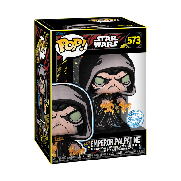 Star Wars: Retro Series - Emperor Palpatine Exclusive Pop! Vinyl Figure
