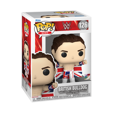 WWE - British Bulldog Pop! Vinyl Figure
