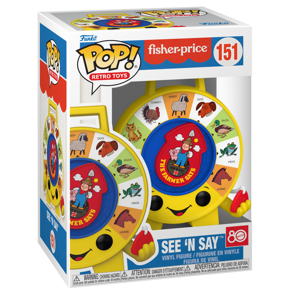 POP Retro Toys - See N Say Pop! Vinyl Figure
