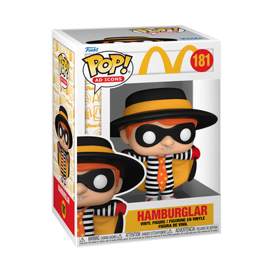POP Ad Icons - McDonald's Hamburglar (Open Cape) Pop! Vinyl Figure