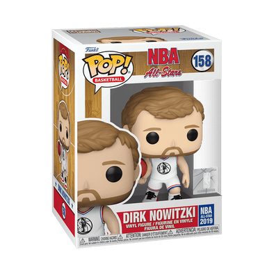NBA Legends - 2019 All-Star Dirk Nowitzki (White Jersey) Pop! Vinyl Figure