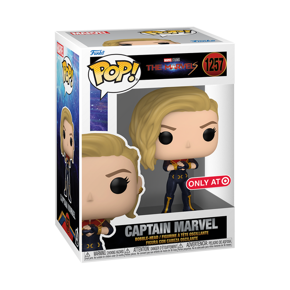 The Marvels - Captain Marvel (Cracking Knuckles) Exclusive Pop! Vinyl Figure