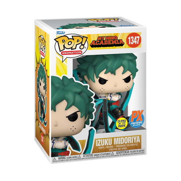 My Hero Academia - Izuku Midoriya (Black Whip) Glow-In-The-Dark Exclusive Pop! Vinyl Figure