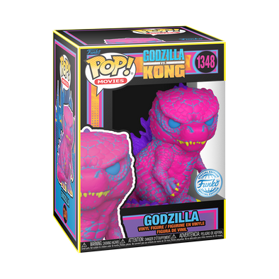 Godzilla Vs. Kong - Godzilla (Black Light) Exclusive Pop! Vinyl Figure